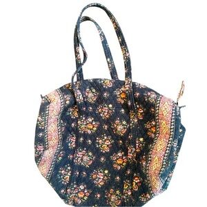 ▶️ Vera Bradley ◀️ Molly Retired Chocolate Vintage 90’s Huge weekender bag